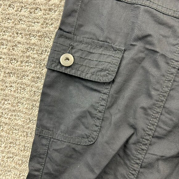 Motherhood Maternity Women Knee High Cargo Short Pants Size Extra Large XL Black - Picture 2 of 12